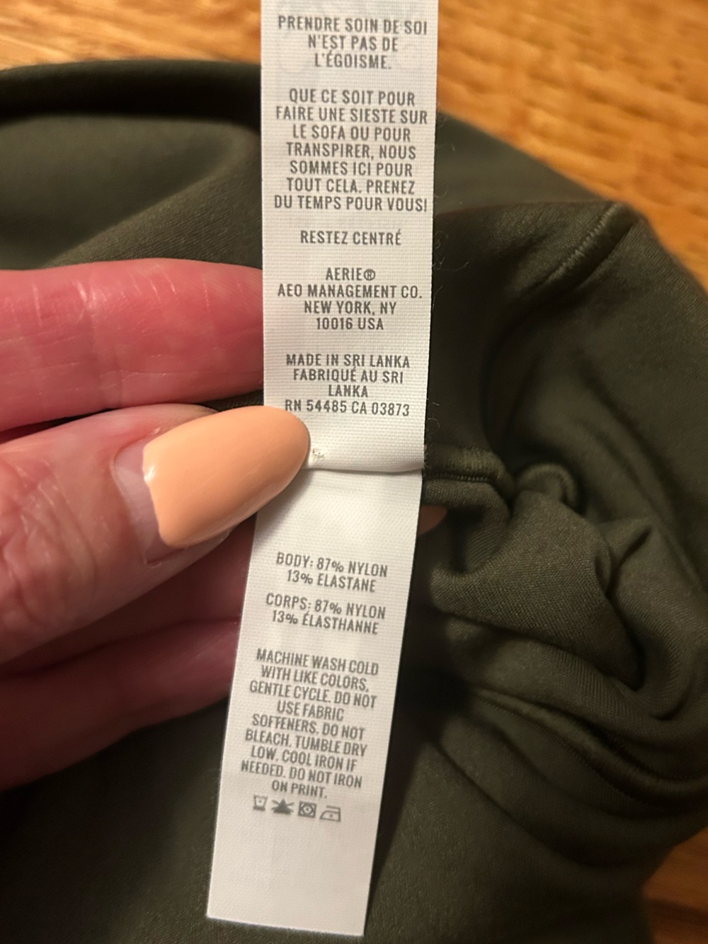 Offline by Aerie Real Me High Waisted Crossover Leggings - Picture 9 of 9